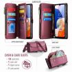 Samsung Galaxy A14 5G/4G CaseMe C36 Wallet Case (Wine Red) - 3