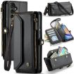 Samsung Galaxy A34 5G CaseMe C36 Wallet Phone Case (Black) - 1