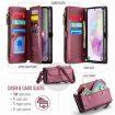 Samsung Galaxy A35 5G CaseMe C36 Wallet Phone Case (Wine Red) - 3