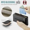 Samsung Galaxy S21 FE 5G CaseMe C36 Wallet Phone Case (Black) - 6