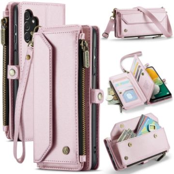 Samsung Galaxy A13 5G/4G CaseMe C36 Wallet Case (Pink) - 1