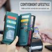 Samsung Galaxy A53 5G CaseMe C36 Wallet Phone Case (Blue-green) - 5