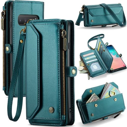 Samsung Galaxy S10+ CaseMe C36 Wallet RFID Leather Phone Case - 1