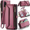 Samsung Galaxy Note10+ CaseMe C36 Wallet Case (Wine Red) - 1