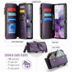 Samsung Galaxy S20+ CaseMe C36 Zipper Wallet RFID Leather Phone Case - 3