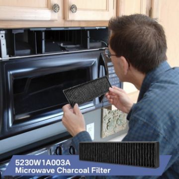LG Microwave 5230W1A003A Charcoal Filter Replacement - 1