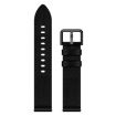Garmin Vivomove HR 20mm Leather Watch Band - Black - 4