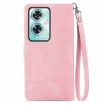 OnePlus Nord N30 SE Pink Flower Leather Phone Case - 2