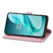 OnePlus Nord N30 SE Pink Flower Leather Phone Case - 5