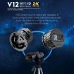 V12 2K WiFi HD Telescope Eyepiece Camera - Black - 3