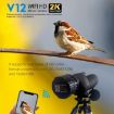 V12 2K WiFi HD Telescope Eyepiece Camera - Black - 4