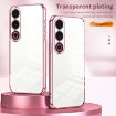 Meizu 21 Note Transparent Plating Phone Case - Silver - 2