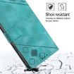 Oukitel C37 Green Leather Phone Case - Skin Feel Embossed - 6
