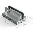 Blueendless 11-in-1 Type-C Laptop Docking Station with LAN & 4K/60Hz - 5