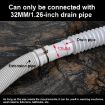 0.8m Diameter 32mm Extended Drain Hose for Washing Machine - 3