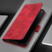 Blackview Shark 8 Red Leather Phone Case - Embossed Skin Feel - 3