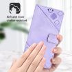 Blackview Color 8 Embossed Leather Phone Case - Light Purple - 4