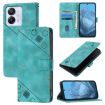 Blackview Color 8 Green Leather Phone Case - Embossed Skin Feel - 1