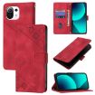 Red Leather Phone Case for Xiaomi Mi 11 Lite/Mi 11 Lite 5G - 1