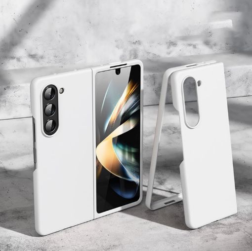Samsung Galaxy Z Fold6 5G White Phone Case - Shockproof & Folding - 1