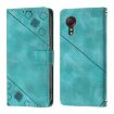 Samsung Galaxy Xcover 5 Green Leather Phone Case - 2