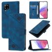 Samsung Galaxy A42 5G/M42 5G Blue Leather Phone Case - 1