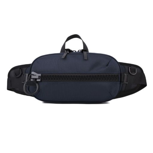WEPOWER Men Sports Waist Bag Dark Blue - 1