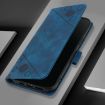 Samsung Galaxy Xcover 4s Blue Leather Phone Case - 3
