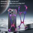 iPhone 14/13 Hercules Zinc Alloy Metal Phone Case - Bright Metal Grey - 2