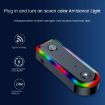 Q3 2-in-1 RGB Light Bluetooth Audio Receiver Car Adapter - 5