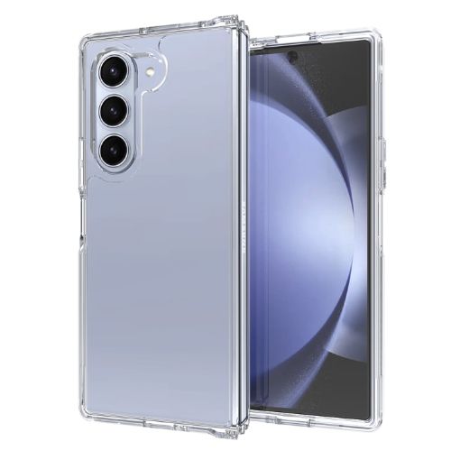 Samsung Galaxy Z Fold6 Acrylic TPU Phone Case - Scratchproof & Transparent - 1