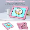 iPad Mini 6 Hi Baby EVA Full Body Tablet Case with Strap - Pink - 3