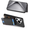 Huawei Pura 70 Ultra Carbon Fiber Vertical Flip Wallet Stand Phone Case - Black - 5