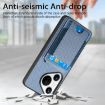 Huawei Pura 70 Ultra Carbon Fiber Vertical Flip Wallet Stand Phone Case - Black - 6