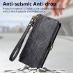 OPPO A9 2020/A5 2020 Geometric Zipper Wallet Leather Phone Case - 5