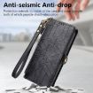 OPPO A53 2020 Geometric Zipper Wallet Leather Phone Case - 5