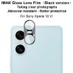 IMAK Rear Camera Lens Glass Film for Sony Xperia 10 VI - Black - 2
