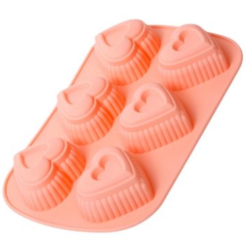 Cheese Jelly Cake Mold Silicone Baking Tray (Love) - 1