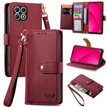 T-Mobile T Phone 2 5G Red Leather Phone Case - 1