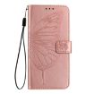 Ulefone Note 14 Rose Gold Butterfly Leather Phone Case - 3
