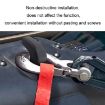 Blue Front Bumper Trailer Hook Cover for Jeep Wrangler JK/JL/JT - 6