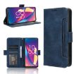 TCL 50 XL 5G Blue Leather Phone Case with Card Slots - 1