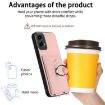 Motorola Moto G Play 2024 5G R20 Pink Ring Card Holder Phone Case - 3