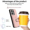 Motorola Edge 50 Pro EU Edition R20 Ring Card Holder Phone Case - Pink - 3