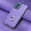 Motorola Moto G Play 2024 4G R20 Ring Card Holder Phone Case Purple - 2