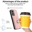 Motorola Moto G Stylus 5G 2024 R20 Pink Ring Card Holder Phone Case - 3