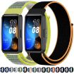 Huawei Watch Band 9/9 NFC Nylon Loop Hook and Loop Fastener - Deep Navy Blue - 3