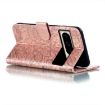 Google Pixel 8 Pro Lace Flower Embossing Flip Leather Phone Case - Rose Gold - 6
