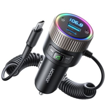 JOYROOM JR-CCB02 Car Bluetooth 5.4 Wireless Transmitter MP3 Player - 1
