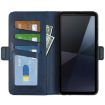 Sony Xperia 10 VI Leather Phone Case - Dark Blue - 4